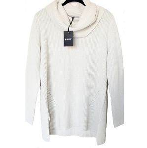 DKNY Sparkle Ivory Sweater